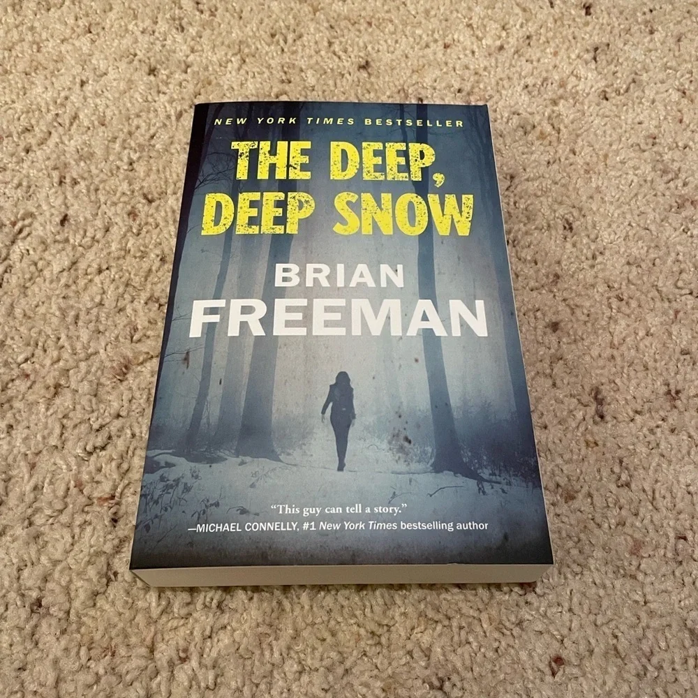 The Deep, Deep Snow by Brian Freeman (Paperback)